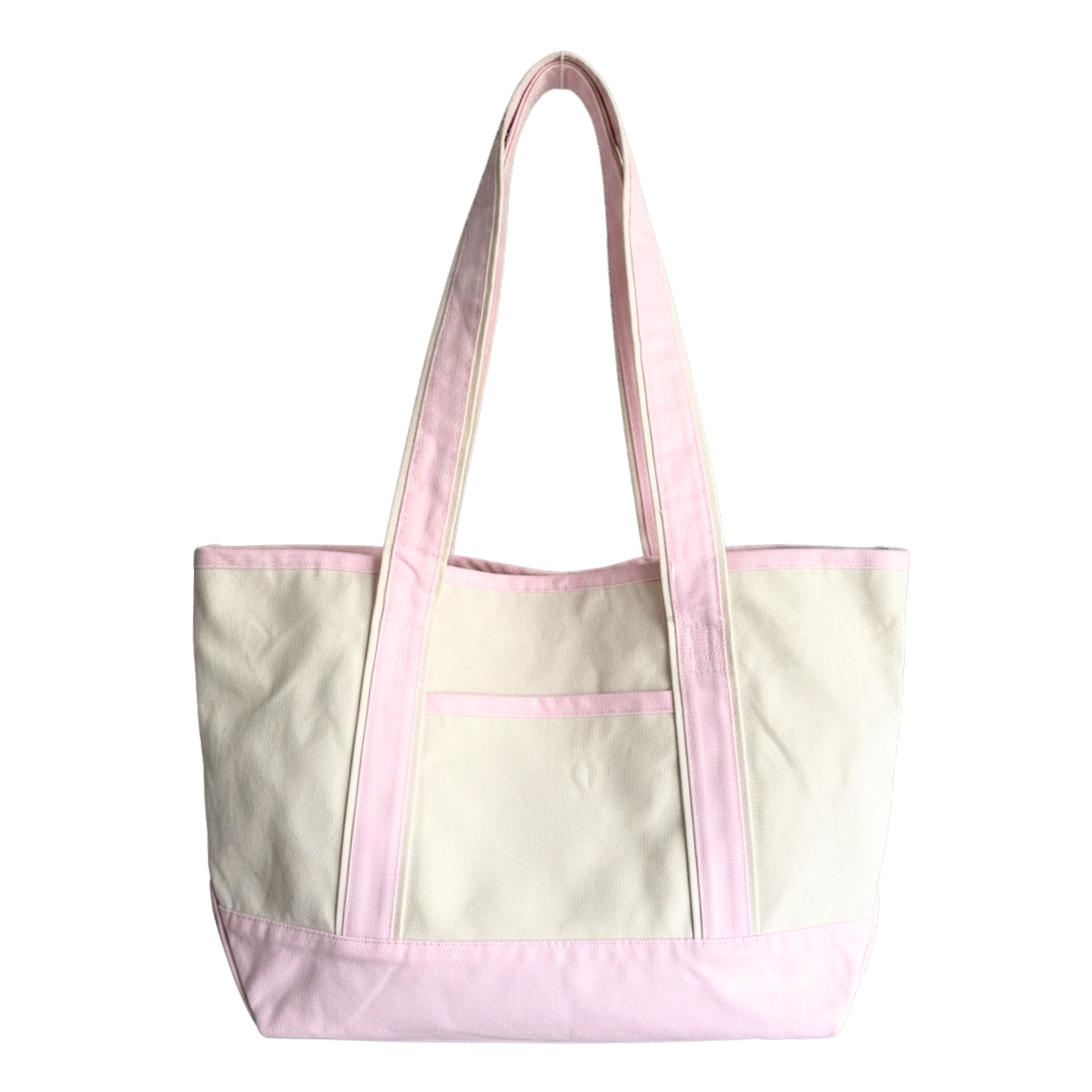 Pastel Pink Canvas Tote