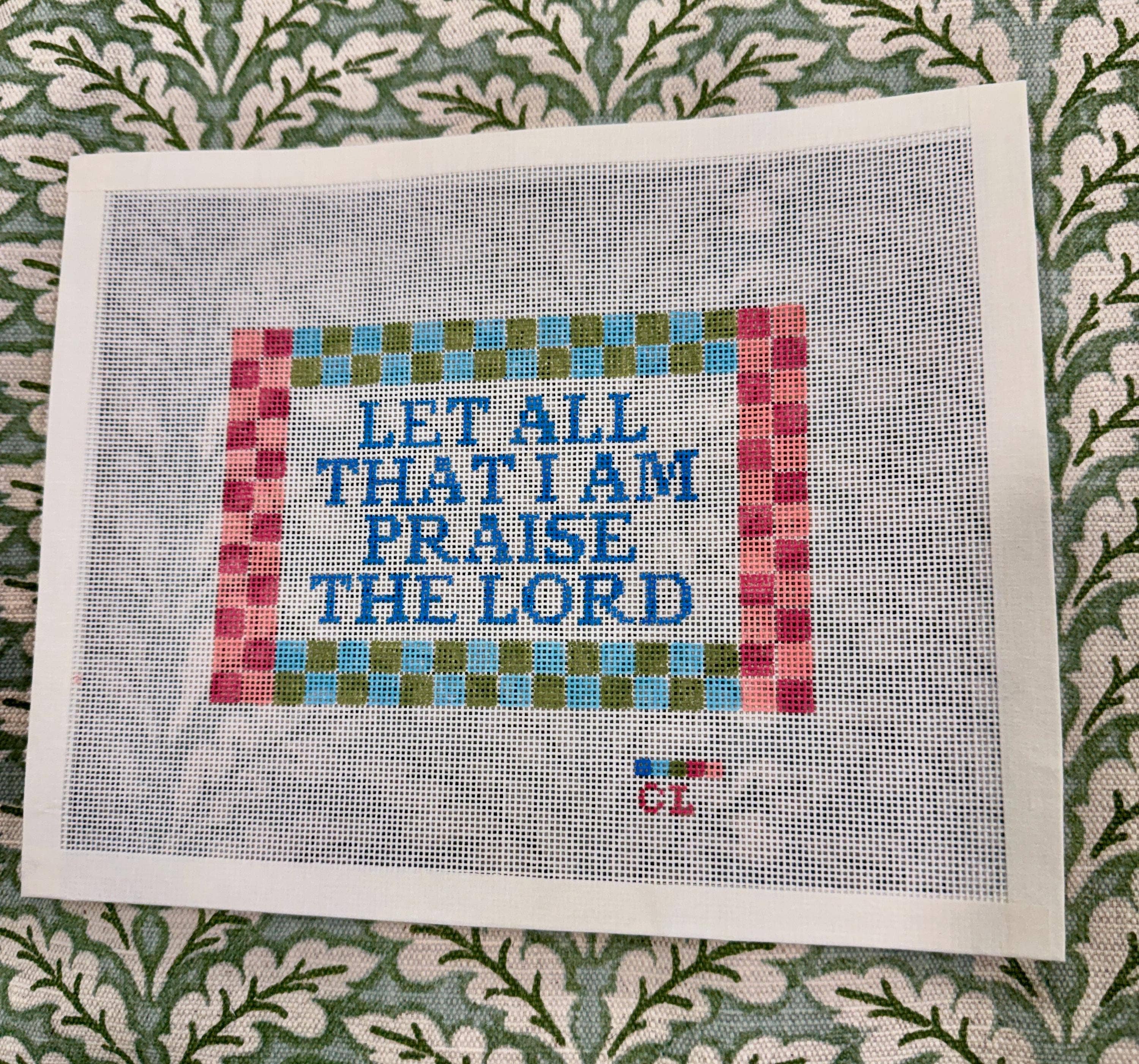 Psalm 103 Canvas