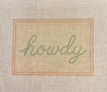 Howdy Pastel Canvas