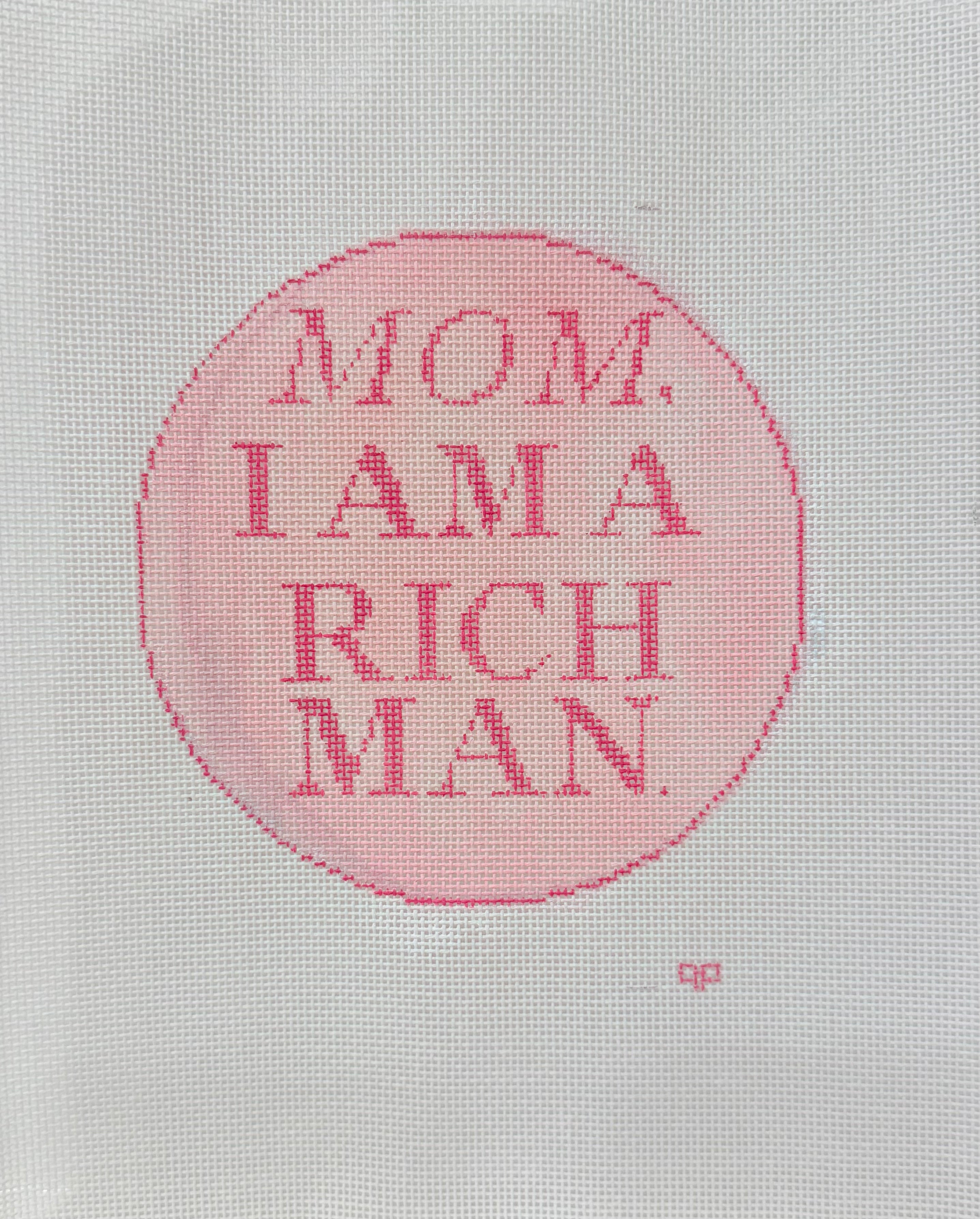 Mom, I am a Rich Man Canvas