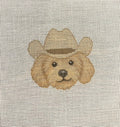 Cowboy Doodle Canvas
