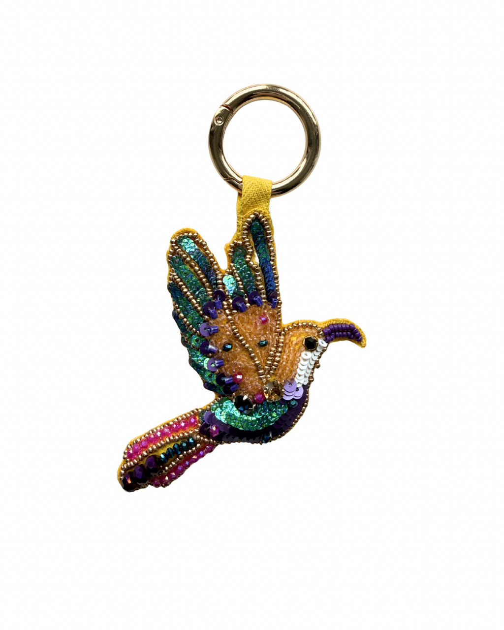 Hummingbird Bag Charm