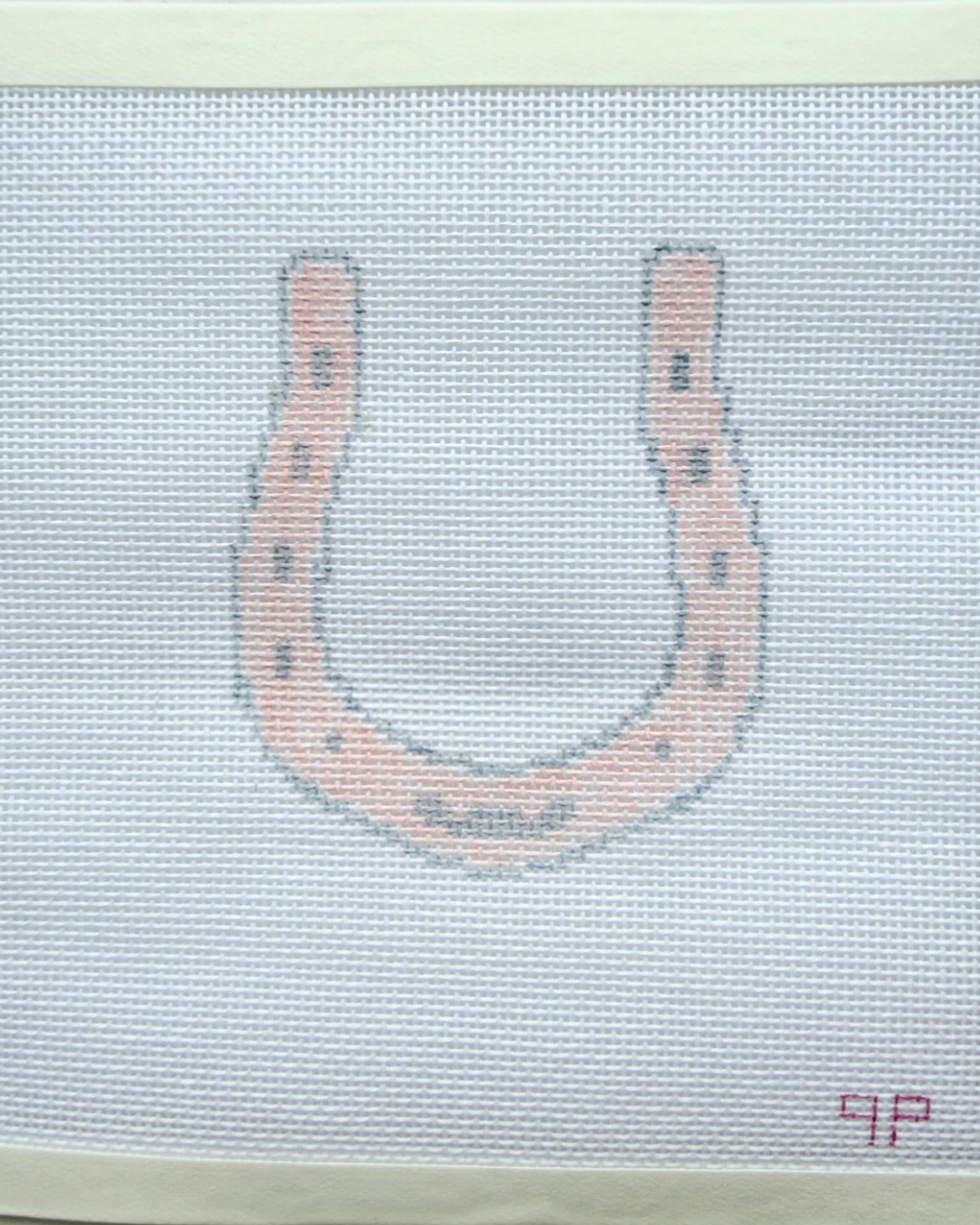 Pink Horseshoe Canvas