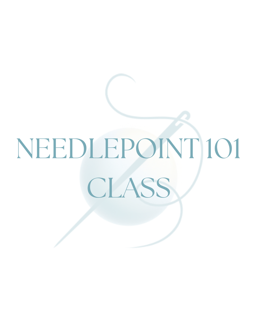 Needlepoint 101 Class