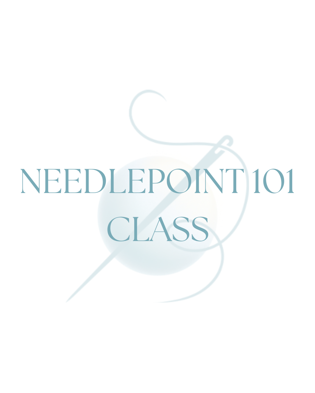 Needlepoint 101 Class