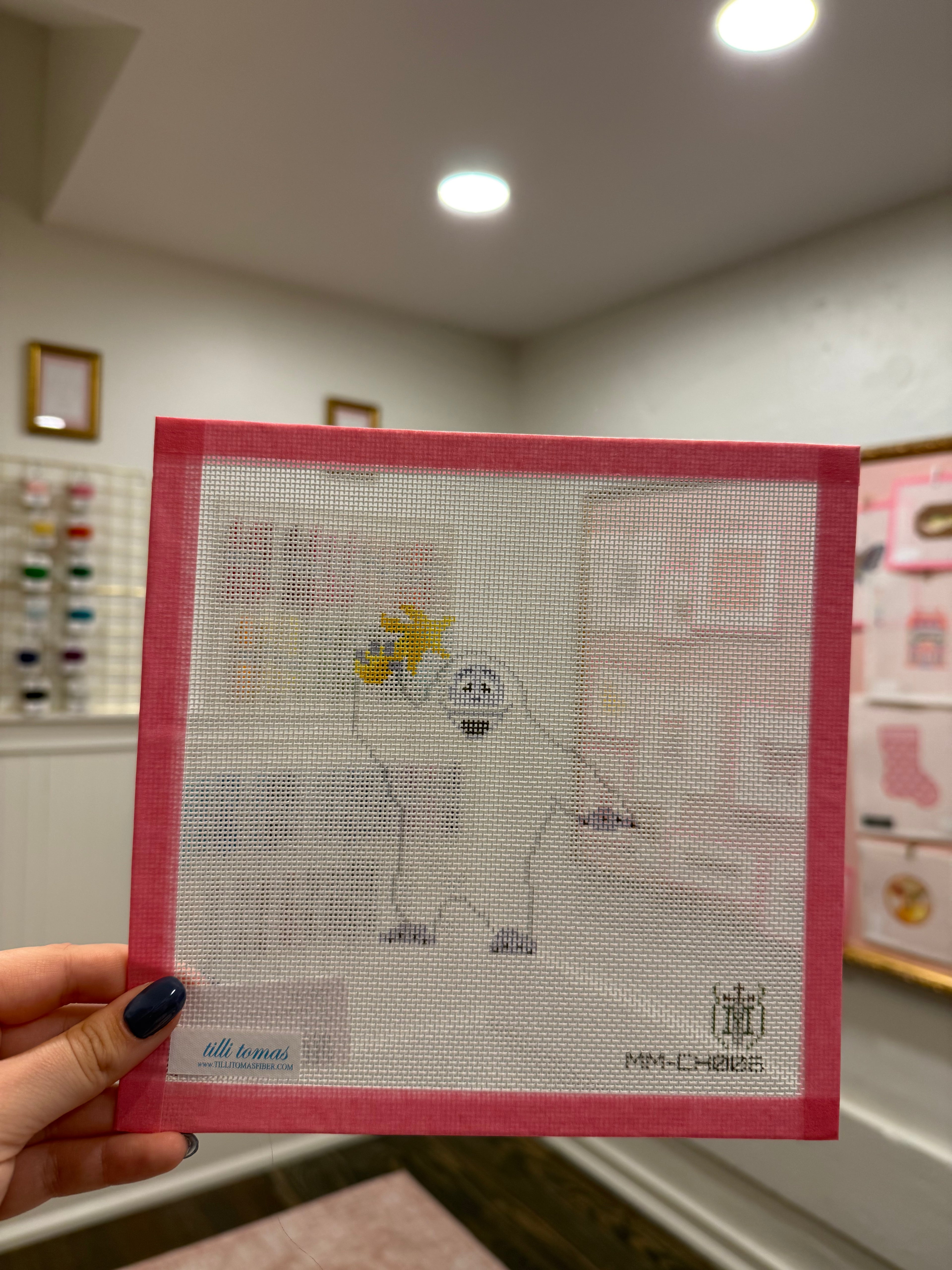 Abominable Snowman Canvas