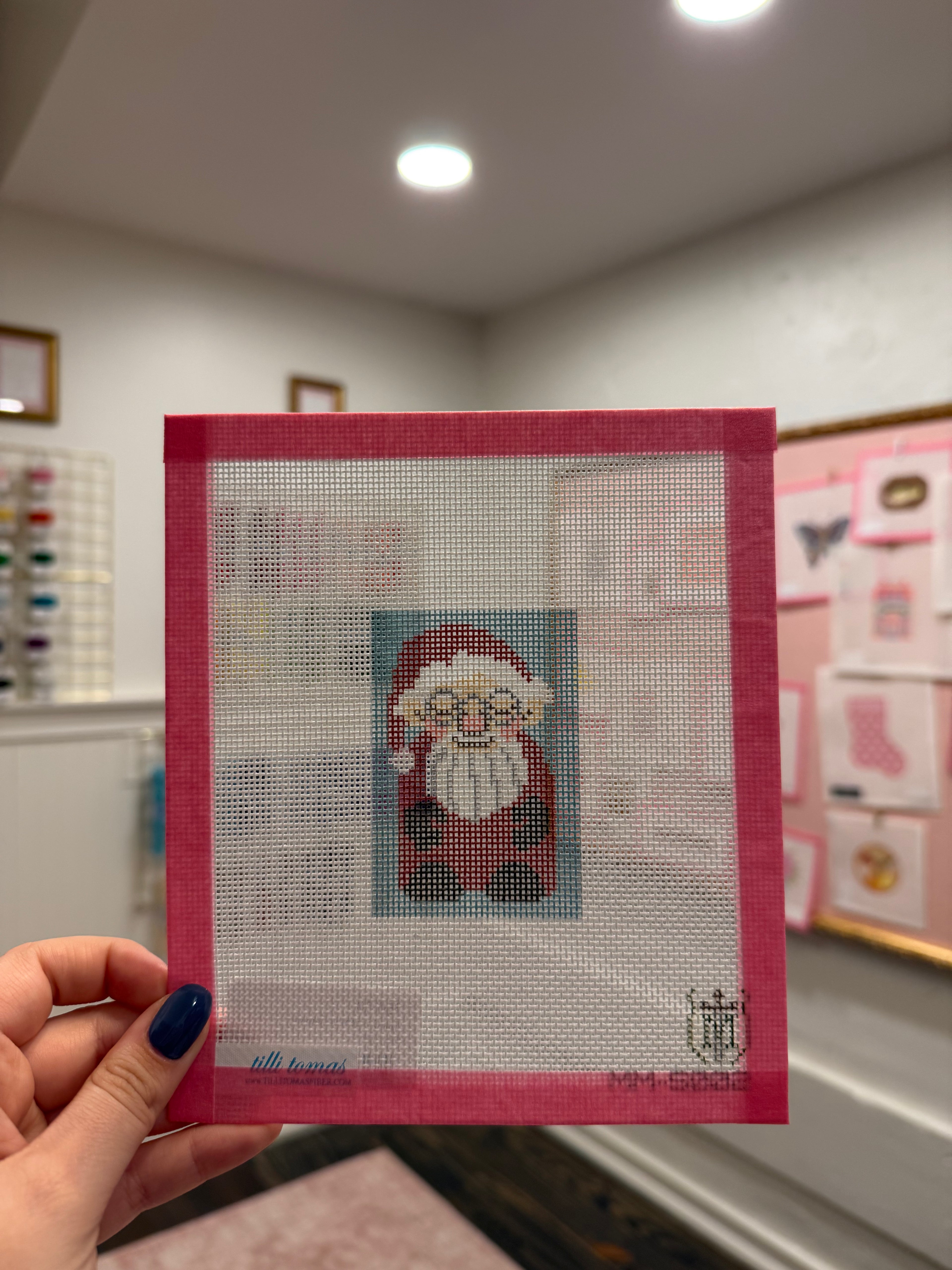Gnome Santa Canvas