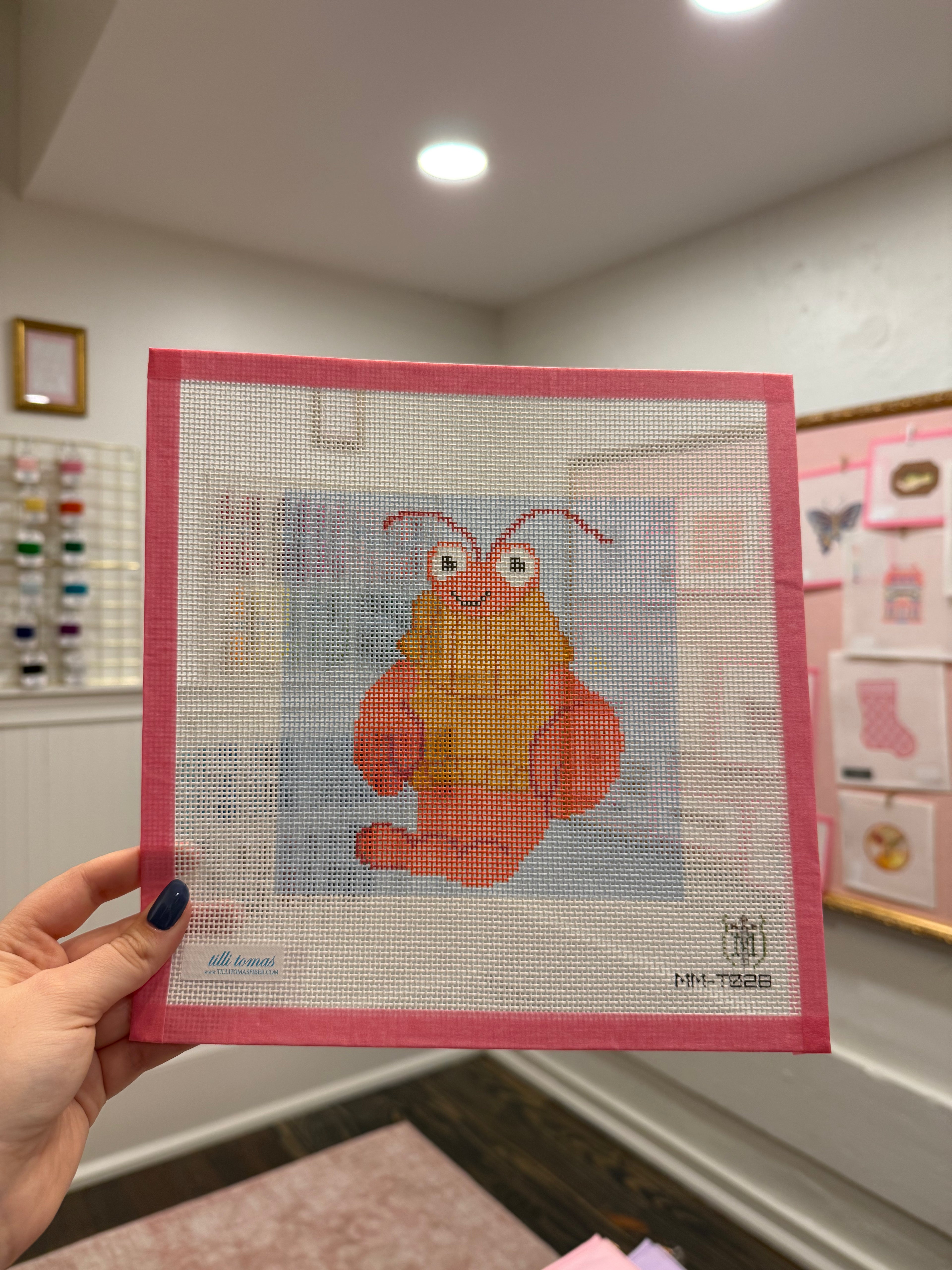 Sweater Lobster Canvas