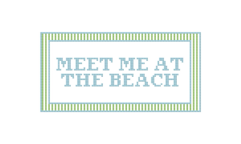 Meet Me at the Beach Canvas