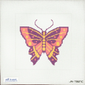 Pink and Purple Butterfly Canvas- 13 Mesh