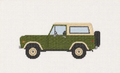 Vintage Bronco Canvas
