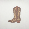 Western Boot Canvas