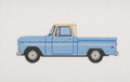 Blue Chevy Canvas