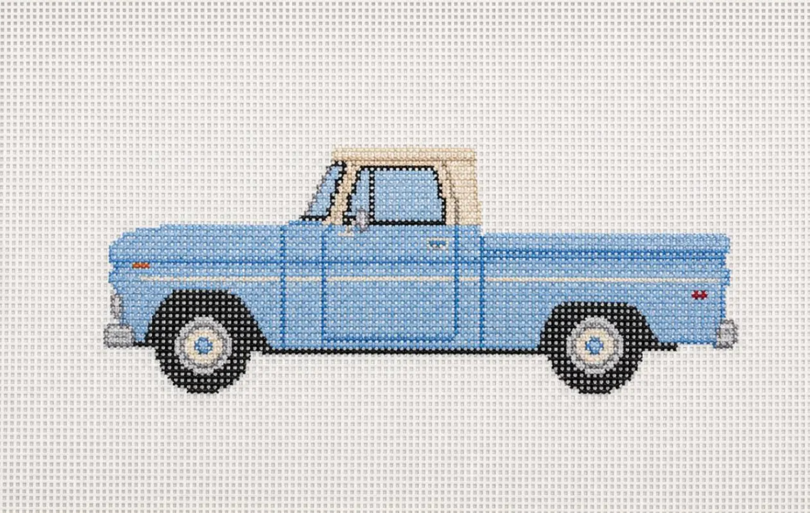 Blue Chevy Canvas