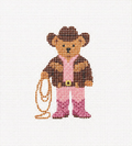 Cowgirl Bear Canvas