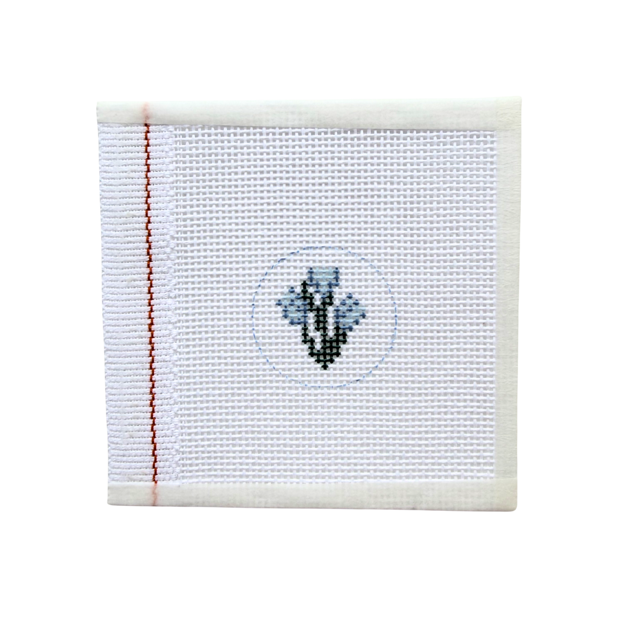 Mini Blue Flowers Canvas